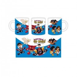 MUG IL PAZZO MONDO DI GO NAGAI TAZZA IN CERAMICA BLUE NEW