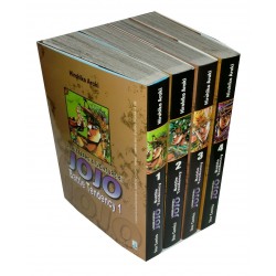 MANGA STAR COMICS BIZZARRE AVV. JOJO BATTLE TENDENCY SERIE COMPLETA 1/4 NUOVI