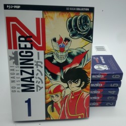FUMETTI JPOP MAZINGER Z 1/6 SERIE COMPLETA NUOVI MAZINGA GO NAGAI