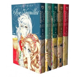 LADY OSCAR 1/5 SERIE COMPLETA DELUXE BOX FUMETTO MANGA JPOP NUOVI ITALIANO