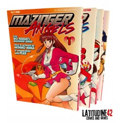 MAZINGER ANGELS 1/4 SERIE COMPLETA GO NAGAI FUMETTO MANGA JPOP NUOVI ITALIANO