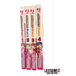 FUMETTO MANGA SERIE COMPLETA 1/4 MAZINGER ANGELS JPOP GO NAGAI NUOVI ITALIANO