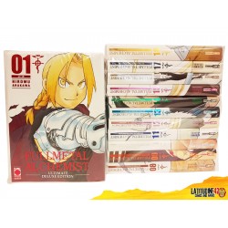FULL METAL ALCHEMIST 1/18 DELUXE EDITION SERIE COMPLETA FUMETTO MANGA HIROMU ARAKAWA PLANET MANGA