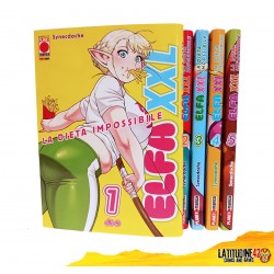 ELFA XXL 1/5 SEQUENZA COMPLETA PLANET MANGA NUOVI ITALIANO