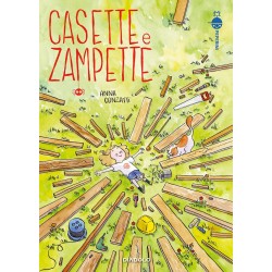 CASETTE E ZAMPETTE ANNA CONZATTI FUMETTO DIABOLO EDIZIONI EDIZIONE ITALIANA