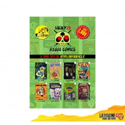 LUCKY 13 REBEL COMICS SERIE COMPLETA DA 0 A 40 IN YOUR FACE COMIX EDIZIONE ITALIANA
