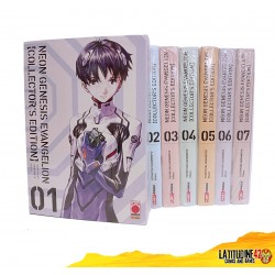 NEON GENESIS EVANGELION 1/7 COLLECTOR'S EDITION SERIE COMPLETA FUMETTO MANGA PLANET MANGA YOSHIYUKI SADAMOTO