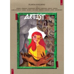 ARTISTE VITE ILLUSTRATE E RITRATTI IMMAGINATI FLAVIA LUGLIOLI FUMETTO EDIZIONI BARTA EDIZIONE ITALIANA
