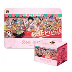 ONE PIECE CARD GAME PLAYMAT AND CARD GAME SET 25TH ANNIVERSARY SET ENGLISH SEALED