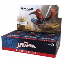 MAGIC THE GATHERING MARVEL SPIDER-MAN 30 DISPLAY BOX 30 PACK ITALIANO SEALED
