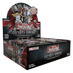YU-GI-OH! OSCURITA' SUPREMA DISPLAY BOX 24 PACKS ITALIANO
