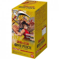 ONE PIECE CARD GAME OP04 KINGDOM OF INTRIGUE DISPLAY BOX 24 PACK JAPAN SEALED