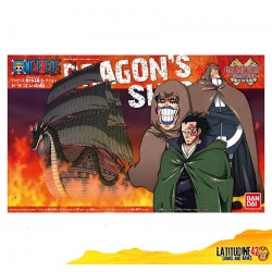MODEL KIT BANDAI HIGH GRADE MG 1/144 ONE PIECE DRAGON'S SHIP
