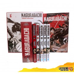 KAGURABACHI 1-7 SEQUENZA COMPLETA CON VARIANT COVER EDITION CON BOX SHIKISHI E ANTEPRIMA FUMETTO MANGA STAR COMICS