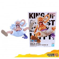 ONE PIECE MONKEY D LUFFY GEAR 5 ACTION FIGURE 20CM BANDAI BANPRESTO KING OF ARTIST