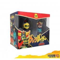 UFO ROBOT GOLDRAKE DUOPACK ACTARUS & KOJI ACTION FIGURE 6CM PLASTOY