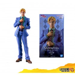 JOJO'S BIZARRE ADVENTURE YOSHIKAGE KIRA ACTION FIGURE MOMETRIA 22CM DIAMOND IS UNBREAKABLE BANDAI BANPRESTO