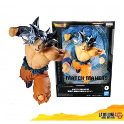 DRAGON BALL SUPER GOKU ULTRA INSTINCT MATCH MAKERS BANDAI BANPRESTO ACTION FIGURE 13CM