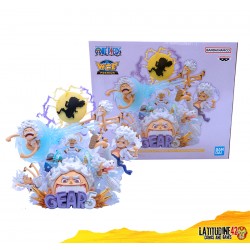 ONE PIECE LUFFY GEAR 5 SPECIAL ONE PIECE ACTION FIGURE 21CM BANDAI BANPRESTO WCF CON SCATOLA