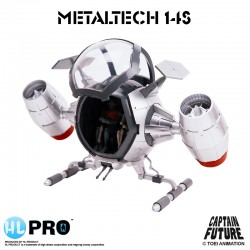 HL PRO METALTECH 14S CAPTAIN FUTURE - COSMOLINER SILVER DIE CAST FIGURE NEW