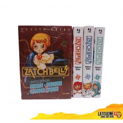 ZATCH BELL! 1/4 SEQUENZA COMPLETA CON 1 LIMITED EDITION VARIANT + GRIMORIO + STICKER FUMETTI MANGA J POP ITALIANO