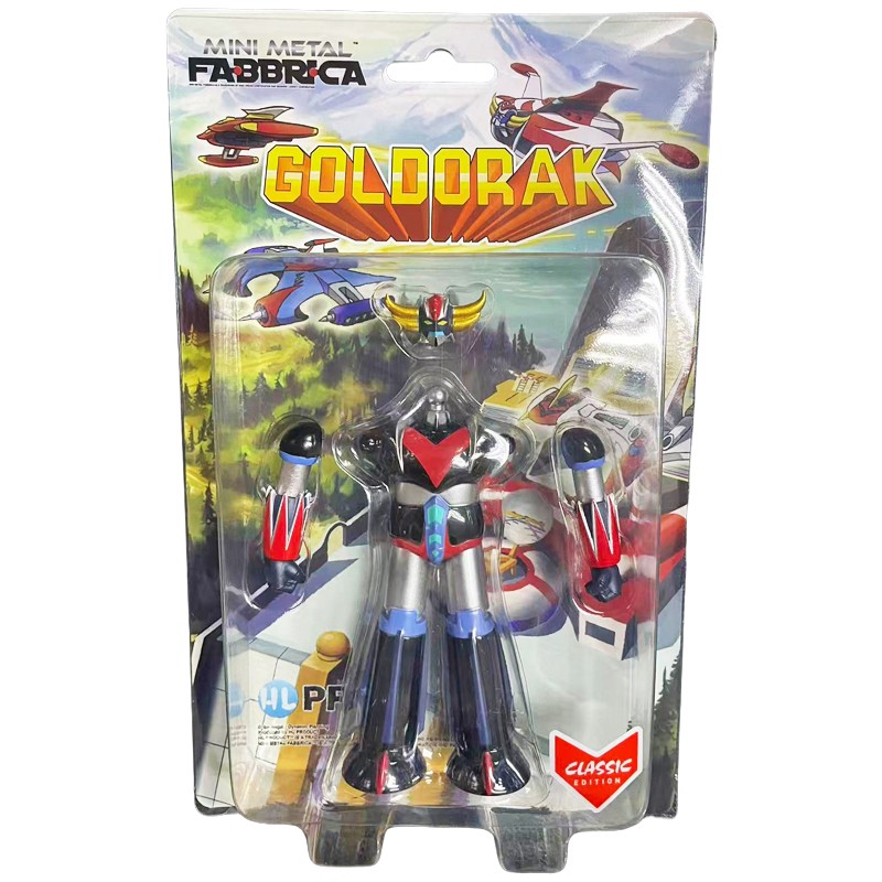 HL PRO HIGH DREAM GRENDIZER UFO ROBOT GOLDRAKE MINI METAL 12CM DIE CAST CLASSIC FABBRICA