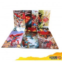 SPIDER-MAN SUPERMAN REGULAR + 11 VARIANT SPECIAL EVENTS 114 SERIE COMPLETA SPILLATI PANINI COMICS DC FUMETTO