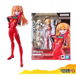 NEON GENESIS EVANGELION ASUKA LANGLEY ACTION FIGURE SH FIGUARTS 14CM BANDAI