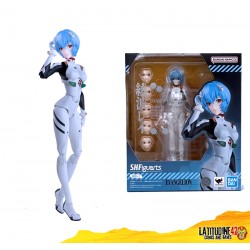 NEON GENESIS EVANGELION REI AYANAMI ACTION FIGURE SH FIGUARTS 14CM BANDAI