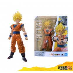 DRAGON BALL Z GOKU SUPER SAIYAN ACTION FIGURE SH FIGUARTS 14CM BANDAI