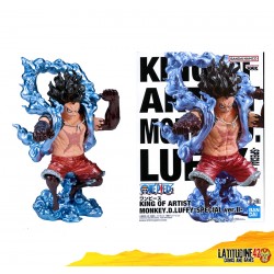 ONE PIECE LUFFY GEAR 4 SNAKEMAN VER 2 ACTION FIGURE KING OF ARTIST 19CM BANDAI