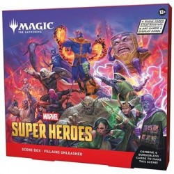MAGIC THE GATHERING MARVEL SUPER HEROES SCENE BOX VILLAINS UNLEASHED ENGLISH SEALED