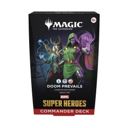 MAGIC THE GATHERING MARVEL SUPER HEROES COMMANDER DECK DOOM PREVAILS ENGLISH SEALED