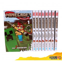MINECRAFT 1/9 SEQUENZA COMPLETA STAR COMICS FUMETTO MANGA