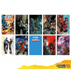 BATMAN / DEADPOOL REGULAR + 9 VARIANT SERIE COMPLETA SPILLATI PANINI COMICS MARVEL DC FUMETTO