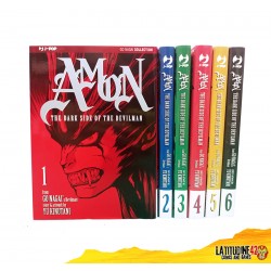 AMON 1/6 THE DARK SIDE OF THE DEVILMAN SERIE COMPLETA GO NAGAI FUMETTO MANGA NUOVI ITALIANO