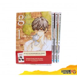 SE I GATTI SCOMPARISSERO DAL MONDO 1-4 SERIE COMPLETA STAR COMICS FUMETTO MANGA