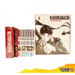 KAGURABACHI 1-9 SEQUENZA COMPLETA CON VARIANT COVER EDITION CON BOX SHIKISHI MANGA STAR COMICS
