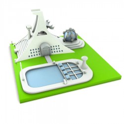 GO NAGAI ROBOT COLLECTION SPECIAL 19 ISTITUTO RICERCA FOTOATOMICA IL GRANDE MAZINGA Z  FIGURE