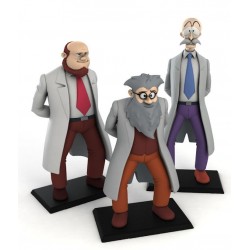 GO NAGAI ROBOT COLLECTION SPECIAL 28 I 3 PROFESSORI MAZINGER FIGURE