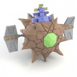 ANIME ROBOT COLLECTION 38 NAVE DEL GENERALE BOIDER DALTANIOUS FIGURE