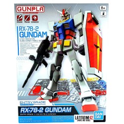 RX-78-2 GUNDAM GUNPLA MODEL KIT FIGURE FIGURA SCALA 1/144 ENTRY GRADE EG ROBOT
