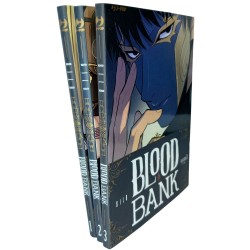 BLOOD BANK 1-3 SEQUENZA COMPLETA J-POP FUMETTO MANGA YAOI
